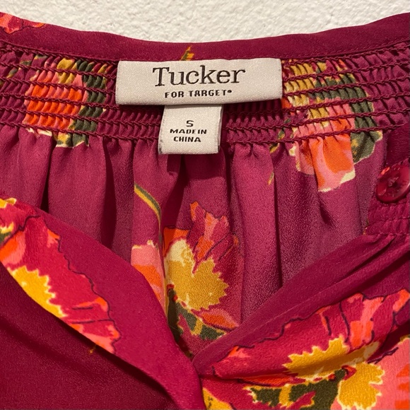 Tucker NYC X Target Classic Floral Blouse S - Picture 2 of 4